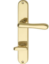 Marchesi Hosszúpajzsos Kilincsgarnitúra Fh Elegant 22 Wc 90 Fényezett Sárgarézből (SCH-102254847)