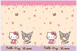 Procos Hello Kitty Kuromi műanyag asztalterítő 120x180 cm (PNN98238)