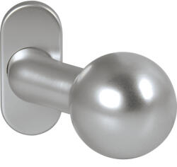 Ogro Gombos Félkilincs Premium 8350 V Fs/6620 Rozettás Alu Ezüst Eloxált (SCH-102259462)