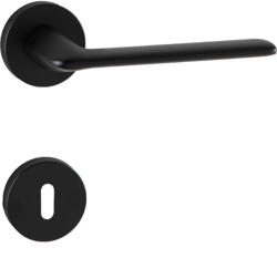 Marchesi Rozettás Kilincsgarnitúra Umag Rozettás Bb 38-45 mm Zamak Fekete Matt (SCH-102204425)
