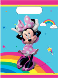 Procos Disney Minnie Makes Me Smile műanyag ajándéktasak, ajándékzacskó 6 db-os (PNN98147)