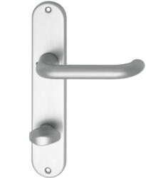 SCH-Line Hosszúpajzsos Kilincsgarnitúra U-forma Wc 90 38 - 43 Ezüst Eloxált (SCH-102240458)
