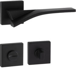 Marchesi Rozettás Kilincsgarnitúra Tabor Rozettás Wc 38-45 mm Zamak Fekete Matt (SCH-102204439)