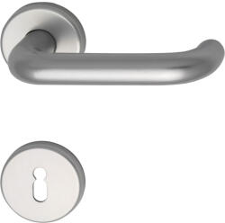 Grundmann Kilincsgarnitúra Wg 1700l - Rozettás Bb 38-43 Ezüst Eloxált (SCH-102238292)