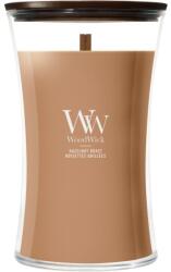 WoodWick Hazelnut Roast Nagy Gyertya - yankeegyertya