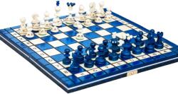 Shakhmaten magazin Дървен шахматен комплект Queen’s Gambit - синьо