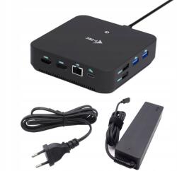 i-tec Usb-c Dp Dual Hdmi Power Delivery dokkoló állomás 100W Univerzális (C31TRIVIDPRO100W)