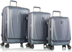 HEYS Vantage Smart Luggage S, M, L Slate Blue - 3 bőröndből álló bőröndkészlet (PID_148588)