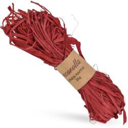  Raffia piros 20g - kreatív dekorációhoz