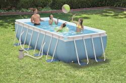 WAINCRIS Piscina Intex Prism Frame cu cadru metalic 400 x 200 x 100cm. Sistem de filtrare inclus. 26776NP/26788