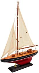  Model de iaht cu pânze din lemn - 30x42 cm - F1705