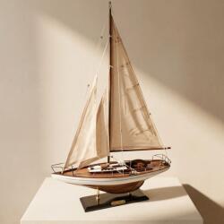  Model de iaht cu pânze - Decorațiune nautică - 66 cm - 50445
