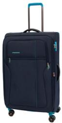 LAMONZA Troler de cala mare (L) Lamonza Ultralight Albastru inchis Turcoaz 80x47x30 cm, expandabil 30% Valiza