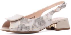 Feeling Sandale dama din piele naturala, Feeling 26-581-03, bej