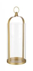 Bizzotto Suport lumanare metal auriu Merope 12.5x33 cm (0502649X)