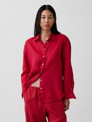 GAP Лнена oversize риза GAP GAP | Cherven | ЖЕНИ | XXS
