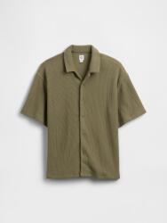 GAP Детска ребрирана риза GAP GAP | Zelen | Момчешки | XS