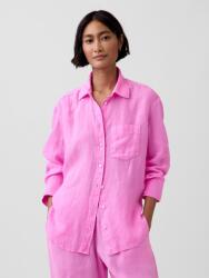 GAP Лнена oversize риза GAP GAP | Rozov | ЖЕНИ | XXS