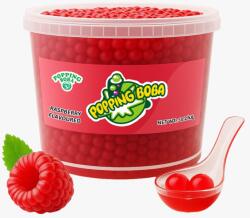 Popping Boba Bubble Tea Zmeură 3.2kg - Bază pentru Băuturi Bubble Tea Aromă Raspberry