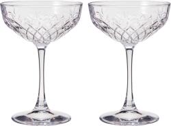 Excellent Houseware Set 2 pahare Coctail Tamperi, stcla, 250 ml Pahar