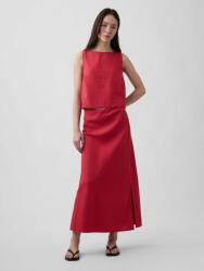 GAP Дълга ленена пола GAP GAP | Cherven | ЖЕНИ | XXS