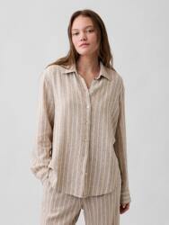 GAP Ленена риза Easy Shirt GAP GAP | Bezhov | ЖЕНИ | XXS