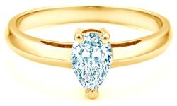 SAVICKI Inel de logodnă: aur galben, diamant - savicki - 18 941,00 RON