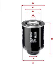 SOFIMA Filtru combustibil SOFIMA S 4411 NR (S 4411 NR) - fixbox