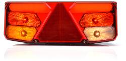 WAS Lampa spate remorca multifunctionala, stanga dreapta, cu fara lampa numar, 12V 24V, IP56 (1029A)