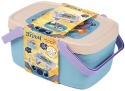 Smoby Игрален комплект 2 в 1 Smoby - Кошница за пикник Stitch, с 16 аксесоара (7600312516) - baby