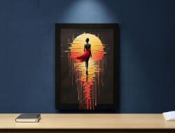 4 Decor Tablou canvas - Soare Topit - 35x45cm