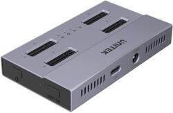 Unitek Docking station USB4 4-bay M. 2 SSD (S1243BGY01-EU) - premiumshop
