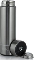Extralink Smart Travel Mug Silver Thermal mug with LED display (MUG-SMART500 SILVER)