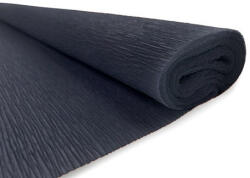  Krepp-papír 200x50 cm fekete (30)