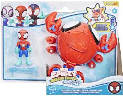 Hasbro Set Spidey si Prietenii Lui Uimitori cu figurina 7, 6 cm si submarin crab (G0663_G1464) Figurina