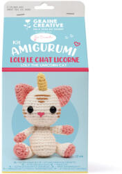 Graine Creative Amigurumi készlet - Cicakornis (12 cm) (JL23148)