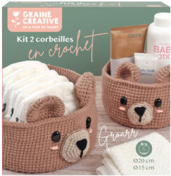 Graine Creative 2 db macis kosár horgolókészlet (JL23160)