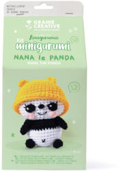 Graine Creative Minigurumi készlet - Panda (10 cm) (JL23151)