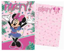  Disney Minnie Tropical party meghívó (ARJ008031H) - kreativjatek