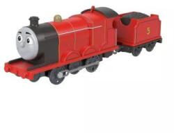 Mattel Thomas és Barátai Motorizált Mozdony - James (mozdony és szerkocsi)