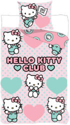 Hello Kitty Club ágyneműhuzat 140×200cm, 70×90 cm