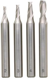 PROXXON Set 4 freze HSS-Co5, Proxxon 24610, Argintiu (24610) Burghiu