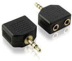 SBOX 3, 5mm - 2 x 3, 5mm M/F adapter