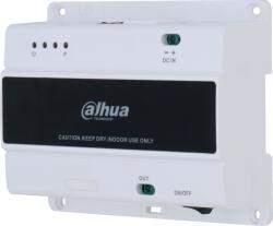 Dahua Switch 4 porturi 2-wire pentru interfonie, montaj perete/șină - Dahua VTNS1001B-2 (VTNS1001B-2)