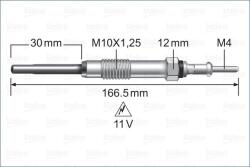 VALEO Bujie incandescenta VALEO 345230