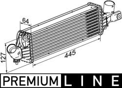 MAHLE Intercooler MAHLE CI 355 000P (CI 355 000P)