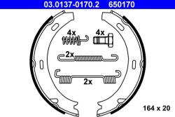 ATE Set saboti frana, frana de mana ATE 03.0137-0170.2 (03.0137-0170.2) - fixbox
