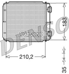 DENSO Schimbător de căldură, încălzire habitaclu DENSO DRR23018 (DRR23018)