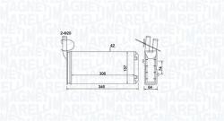 Magneti Marelli Schimbător de căldură, încălzire habitaclu MAGNETI MARELLI 350218474000 (350218474000)
