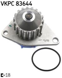 SKF Pompa apa, racire motor SKF VKPC 83644 (VKPC 83644)